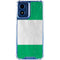 Nigeria Flag Distressed Moto G Play 4G (2024) Clear Case